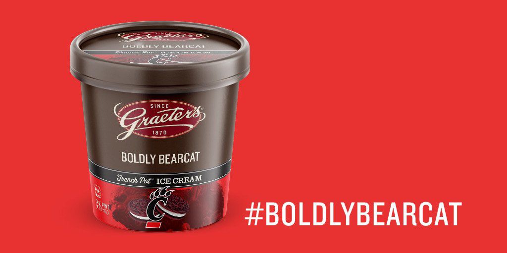 Boldly Bearcat pint